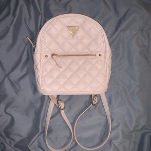 Guess pink mini backpack